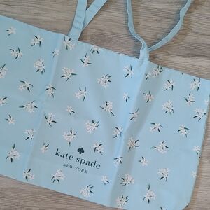 Kate Spade Light Blue Floral Satchel New